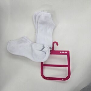 6pk Avia Womens White No-Show Socks New With Imperfections Casual Activewear